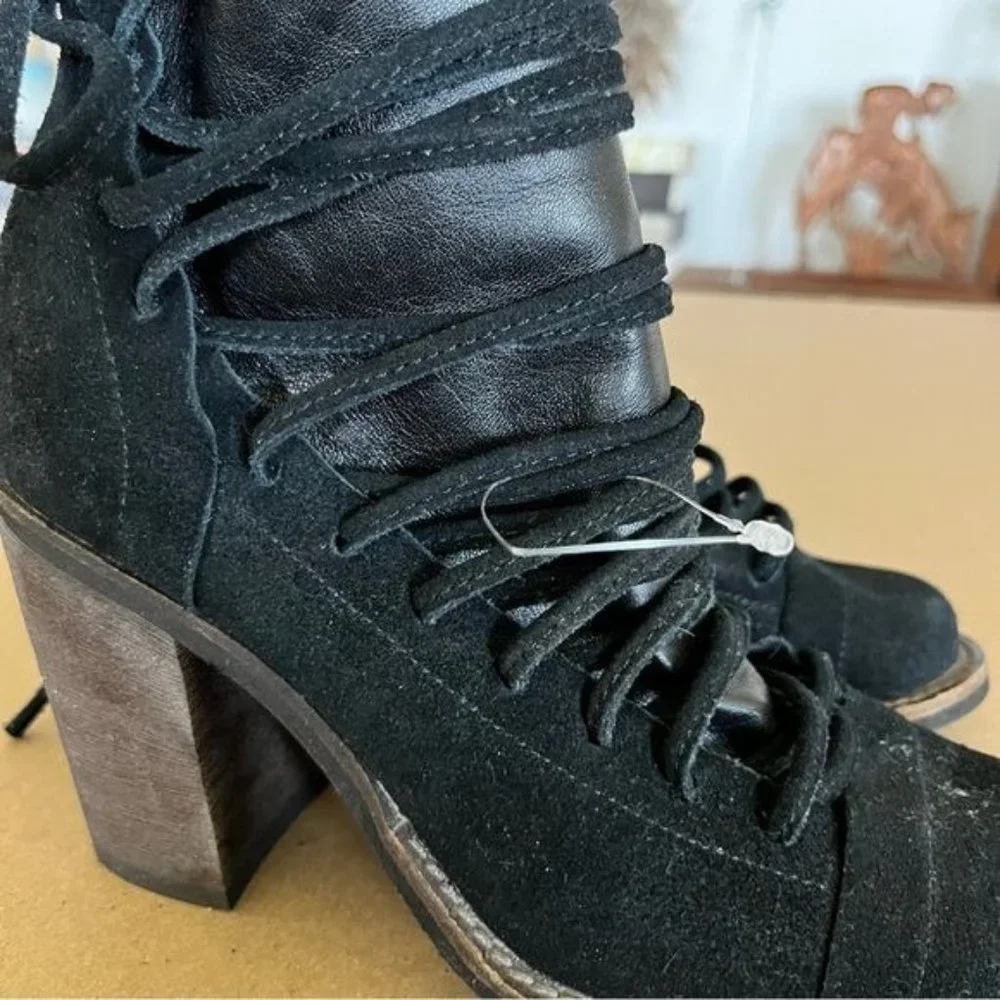 Free People x Faryl Robin Lucas Lace Up Boot - Picture 6 of 12